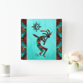 南西ココペリスクエアウォールクロック スクエア壁時計 (ホーム)