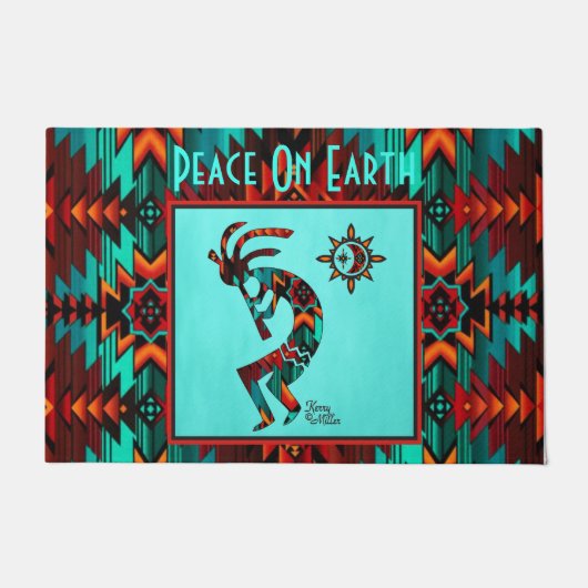 南西ココペリドーマット ドアマット (正面)