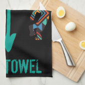 南西ココペリバータオル キッチンタオル (四つ折り)