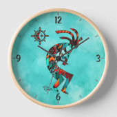 南西ココペリ丸壁時計 壁時計 (正面)