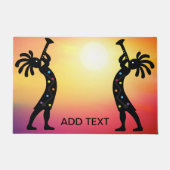 南西ココペリ砂漠サンセットドーム ドアマット (正面)