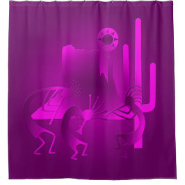 南西ココペリ紫 シャワーカーテン