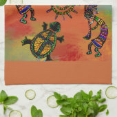 南西ココペリ芸術 キッチンタオル (折り畳み)