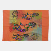 南西ココペリ芸術 キッチンタオル (横)