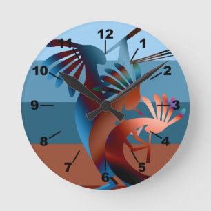 南西ココペリ音楽2 ラウンド壁時計