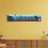 南西ココペリ50x10キャンバス印刷 キャンバスプリント (インサイチュ (リビング))