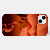 南西ココペリ Case-Mate iPhoneケース (裏面 (横))