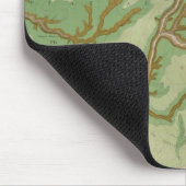 南西コロラド州とニューメキシコ州の一部 マウスパッド (コーナー)