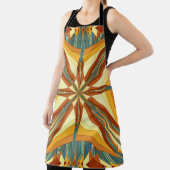 南西ゴールデンサンレイズインディアン毛布デザイン エプロン (インサイチュ)