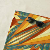 南西ゴールデンサンレイズインディアン毛布デザイン ビーチタオル (インサイチュ)