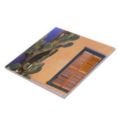 南西サクタス(オプンティアの形容詞)と タイル (側面)