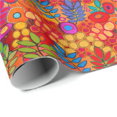 南西サニーフラワーガーデン ラッピングペーパー (ロールコーナー)