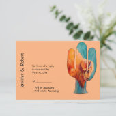 南西サボテンおよびバッファローの応答 出欠カード (スタンド正面)