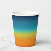 南西サンセットカラー 紙コップ (正面)