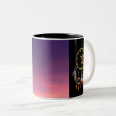 南西サンセットココペリドリームキャッチャー ツートーンマグカップ (正面右)