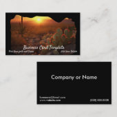 南西サンセットサグアーロ国立公園 名刺 (正面/裏面)