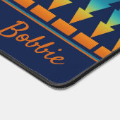 南西サンセットパインズアンドスターパーソナライズされたズ デスクマット (コーナー)