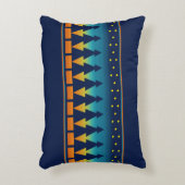 南西サンセットパインズブルー アクセントクッション (正面(垂直))