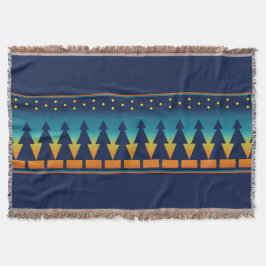 南西サンセットパインズブルー スローブランケット