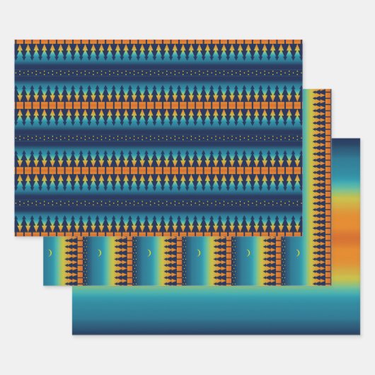 南西サンセットパインズムーン ラッピングペーパーシート (セット)
