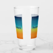 南西サンセットモノグラム タンブラーグラス (左)