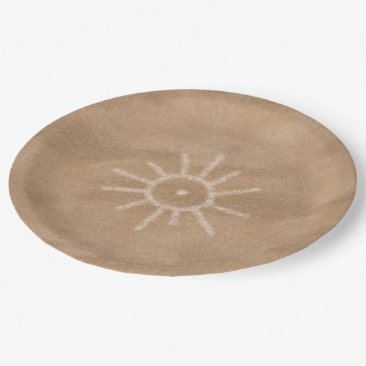 南西サンペトログリフ ペーパープレート (アングル)