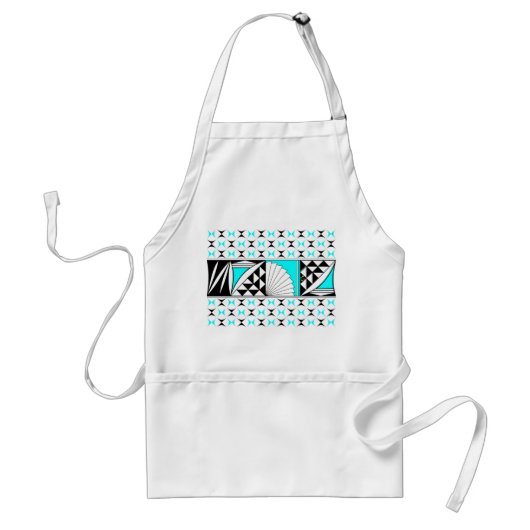 南西サンライズターコイズ スタンダードエプロン (正面)