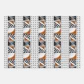 南西サンライズ(色伝統的) ラッピングペーパーシート (正面3)