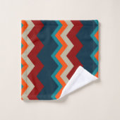 南西シェブロン バスタオルセット (ウォッシュタオル)