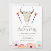 南西シックカウズスカルバースデーパーティー 招待状 (正面)