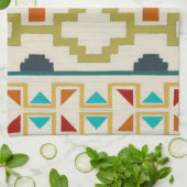 南西ジオメトリI キッチンタオル (折り畳み)