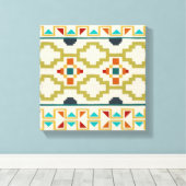 南西ジオメトリI キャンバスプリント (インサイチュ (ウッドフロア))