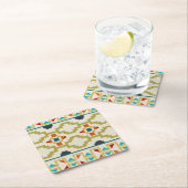 南西ジオメトリI スクエアペーパーコースター (インサイチュ)