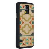 南西ジオメトリI CarvedメープルGalaxy S5スリムケース (右)
