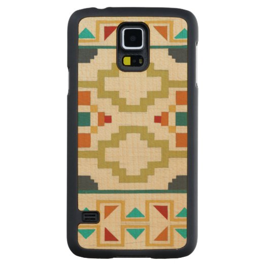 南西ジオメトリI CarvedメープルGalaxy S5スリムケース (裏面)