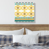 南西ジオメトリIII キャンバスプリント (インサイチュ (寝室))