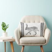 南西ジャックラビットと幾何学山脈 ランバークッション (椅子)