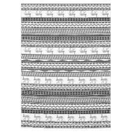 南西ジャックラビットと幾何学的パターン テーブルクロス