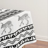 南西ジャックラビットと幾何学的パターン テーブルクロス (インサイチュ)