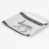 南西ジャックラビットウィズダイヤモンドスケッチ ペーパープレート (傾斜あり)