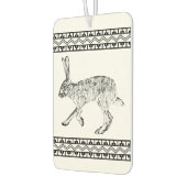 南西ジャックラビットジオメトリックデザインカスタム カーエアーフレッシュナー (左)