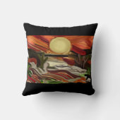 南西スカイズ抽象芸術アート クッション (裏面)