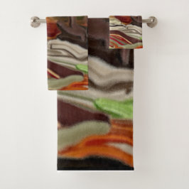 南西スカイズ抽象芸術アート バスタオルセット