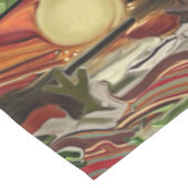 南西スカイズ抽象芸術アート ミディアムテーブルランナー (コーナー)