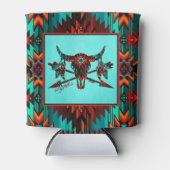 南西スカルと矢印クーラーボックス 缶クーラー (正面)