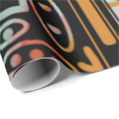 南西スクラッチアートパターン ラッピングペーパー (ロールコーナー)