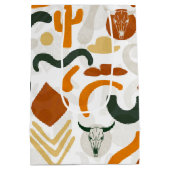 南西スタイルサボテン牛スカルカウボーイハット ミディアムペーパーバッグ (裏面)