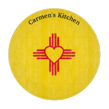 南西スタイルツィアハートニューメキシコ金ゴールド&レッド