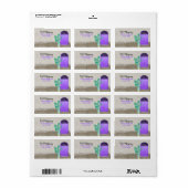 南西スタイルパープルドアーズサグアーロサボス ラベル (フルシート)