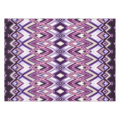南西スタイルパープルホワイトブラック テーブルクロス (正面(横))